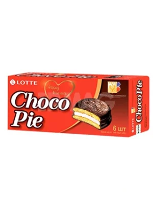 Печенье Lotte Choco pie 6шт