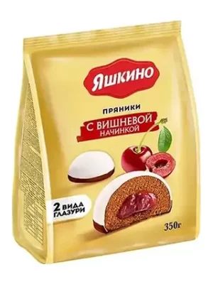 Пряники Яшкино с вишневой начинкой 350г