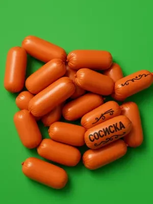 1 шт Сосиска