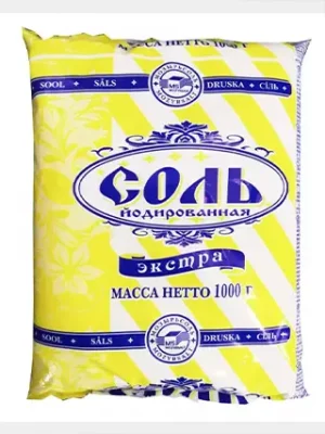 1кг Аш Тузу Полесье Экстра йоддолгон